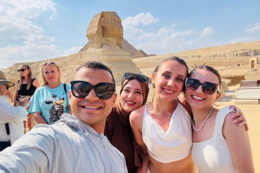 Giza Pyramids half day tour Image