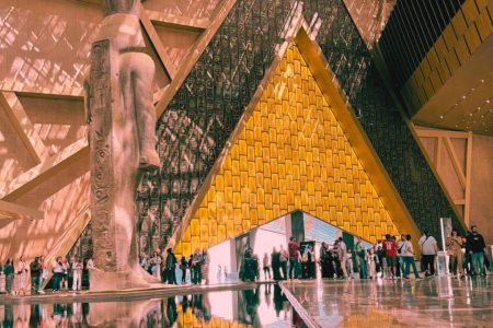 Grand Egyptian Museum in Giza Image