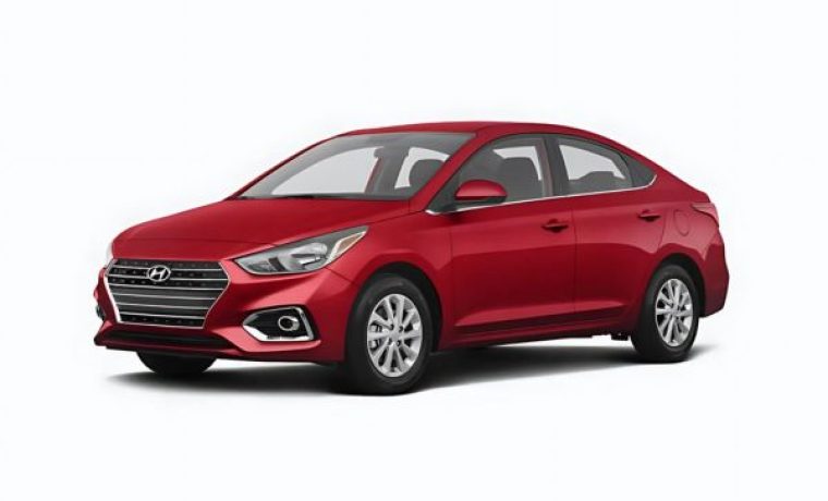 Hyundai Accent Red