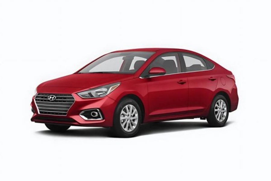 Hyundai Accent Red
